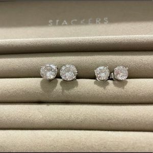 NORDSTROM CZ Earrings (Set of 2!)